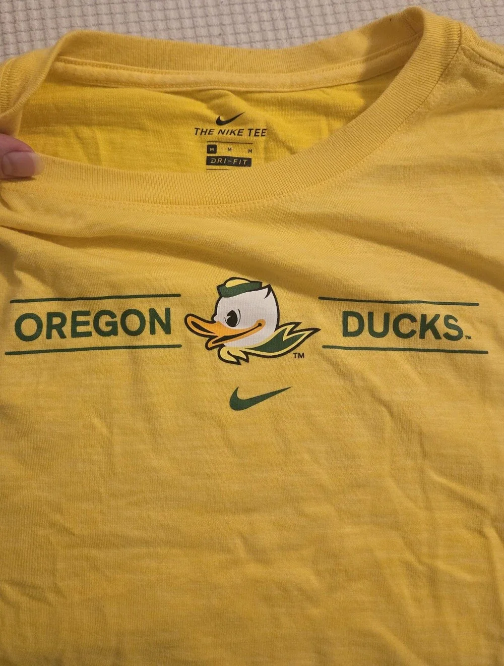 Nike Ncaa Oregon Ducks Crop Tee
